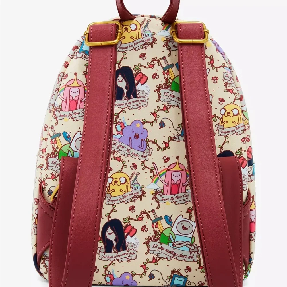 Loungefly‎ Adventure Time Banner Mini Backpack Hot Topic